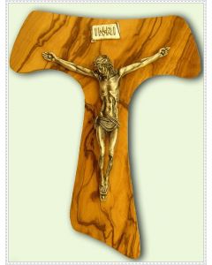 Crucifix en bois d’olivier